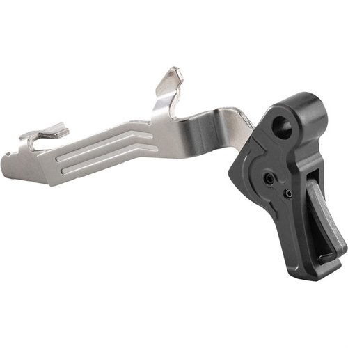 Enhance your Slim Frame Glock with a direct drop-in Action Enhancement Kit for smoother pull, reduced travel, and a crisp 4.5-5 lb trigger break.