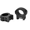 Experience 35% weight reduction with Warne HyperLite Scope Rings, featuring integrated recoil lugs, CNC machining, and compatibility with picatinny & weaver bases.
