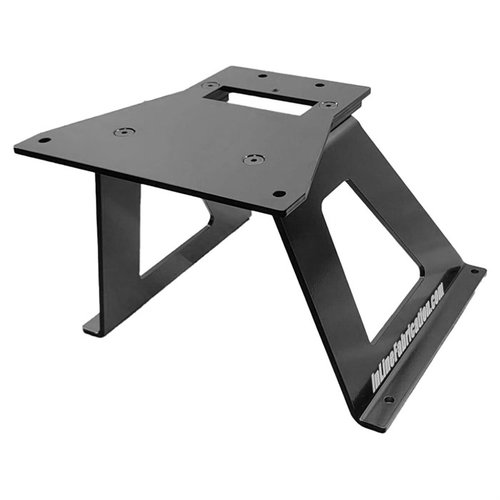 The 7.5" Junior Quick Change Ultramount features robust 3/16" steel construction, ideal for compact setups, includes legs and base plate for easy press swapping.