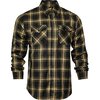 The Brownells Paterson Men’s Flannel Shirt offers comfort with its relaxed fit, easy care D-Tech™ blend, and practical features like a microfiber cloth and dual chest pockets.