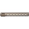 The Aero Precision MOD 4 Handguard features robust 6061-T6 aluminum construction, a 7-sided M-LOK™ interface, and steel-reinforced QD sockets for superior performance.