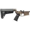 The M4E1 PRO Lower Receiver features ambidextrous controls, compatibility with M4E1/AR15 parts, and includes a Magpul MOE Grip and SL Carbine Stock for enhanced performance.