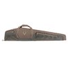 The Hill Country II Rifle Case offers rugged 1680D construction, plush fleece lining, ample storage with two pockets, and a tall profile for scoped rifles.