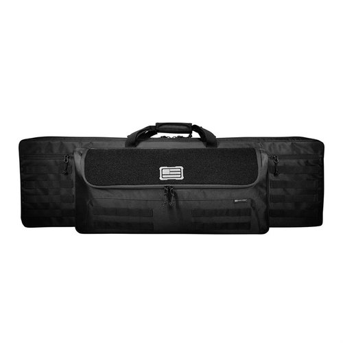 The 1680D Tactical Rifle Case offers heavy-duty protection with premium padding, MOLLE webbing, and adjustable straps for secure firearm transport.