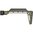 MIDWEST INDUSTRIES, INC. MINIMALISTIC SIDE FOLDING STOCK - O.D. GREEN