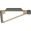 The Midwest Industries Triangle Side Folding Stock features a heavy-duty mechanism, rigid design, and 5 QD sling attachments for enhanced versatility and comfort.