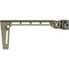 The Midwest Industries ARM BRACE features a heavy-duty side-folding mechanism, rigid aluminum stock, and 5 QD sling attachments for versatility and strength.
