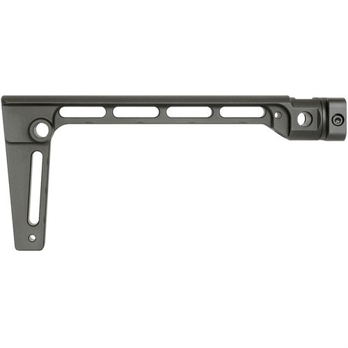 Enhance your firearm with the Midwest Industries Fixed Arm Brace, featuring a rigid design, 5 QD sling attachments, and lightweight 6061 Aluminum construction.