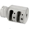 The ALPHA TANK BRAKE features a dual chamber design for reduced muzzle climb, made from durable 416 Stainless with options for Blast or Black Nitride finish.
