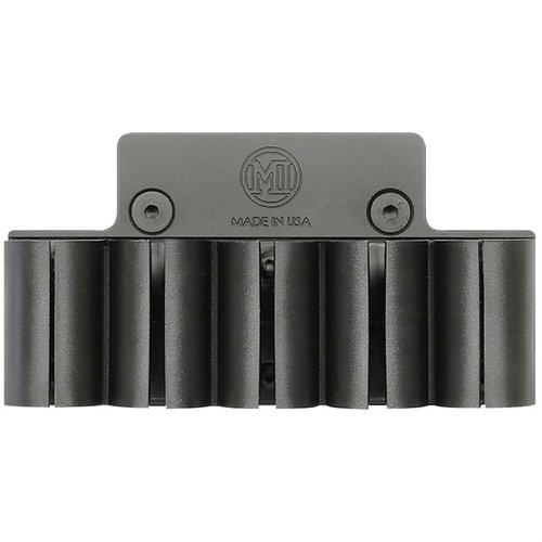 The Midwest Industries Shotgun Shell Holder Plate Bundle offers quick access to 5 extra 12 Ga rounds, lightweight design, and durable materials, made in the USA.