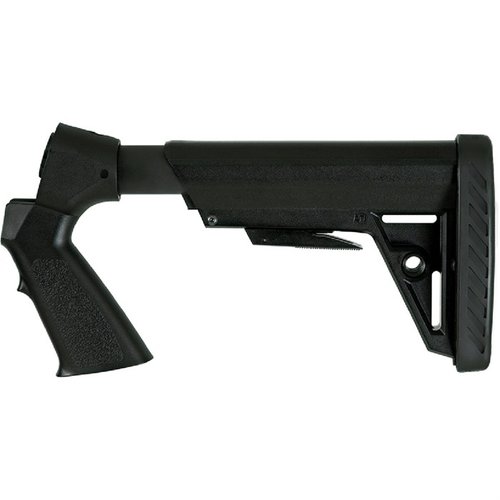 Upgrade your shotgun with the SHOTFORCE GEN2 Stock featuring a six-position adjustable design, recoil reduction, and a secure TracLOCK system for stability.