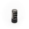 The HELLFIRE TI Muzzle Brake offers unmatched versatility, lightweight Grade 5 Titanium, enhanced braking surface, and a patented mount system for superior performance.