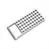 The AREA 419 Billet Loading Block features 50 snug holes for various calibres, rubber pads for stability, and a powder-catching divot for safety.