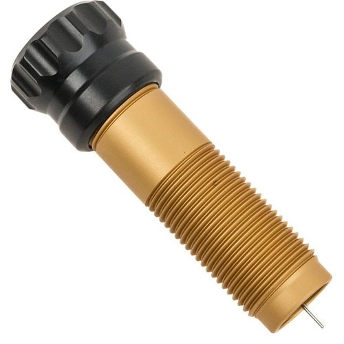 Effortlessly decap primers with the AREA 419 ZERO Universal Decapping Die, featuring a spring-loaded pin, aluminum body, and compatibility with all common presses.
