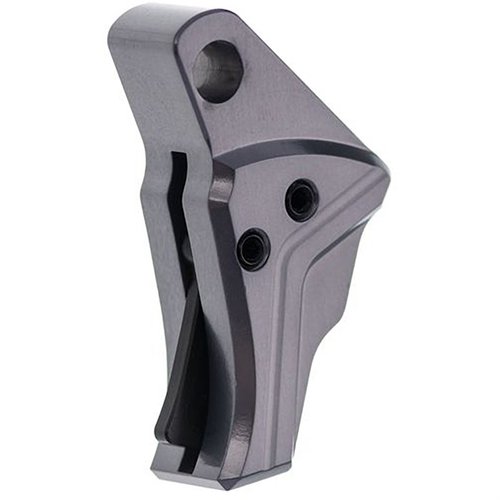 Experience lightning-fast resets and enhanced comfort with the hybrid flat and curved design of the Tyrant CNC I.T.T.S. Trigger for Glock Gen 5.