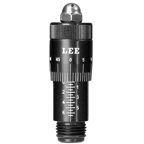 The Lee Precision Micrometer Adjust Screw offers smooth, precise bullet seating with .001" divisions, easy transferability, and eliminates annoying clicks for accuracy.