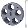 Enhance your reloading efficiency with the precision-machined 5-hole Ultimate Tool Carrier, compatible with Lee Breech lock bushings for seamless operation.