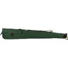 Protect your firearm with the Bob Allen Canvas Shotgun Case, featuring a rugged water-resistant exterior, quilted flannel lining, and a secure, lockable zipper.