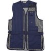 The BOB ALLEN Full Mesh Shooting Vest offers lightweight, breathable construction, adjustable waist tabs, and multiple pockets for shells and accessories.