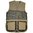 BOB ALLEN FULL MESH DUAL PAD SHOOTING VEST KHAKI M