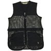The BOB ALLEN Full Mesh Dual Pad Shooting Vest offers lightweight mesh for ventilation, dual pads for ambidextrous use, and multiple pockets for convenience.