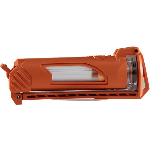 The CellVault-18 securely stores 1 18650 or 2 18350 batteries, featuring waterproof protection, clear status windows, and a slim design for easy gear integration.