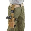 The Cactus Jack Tactical Drop Leg Holster offers a fully adjustable design, quick-release belt attachment, and durable 600 Denier construction for reliable handgun access.