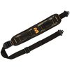 The MUDDY SUMMIT RIDGE Flexible Comfort Sling offers lightweight support, anti-slip grip, adjustable length, shell holders, and durable quick-detach swivels for extended hunts.