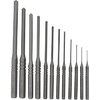 The Grace USA 12 Piece Steel Roll Pin Punch Set features heat-hardened carbon steel construction, precise design, and a variety of sizes for efficient roll pin tasks.