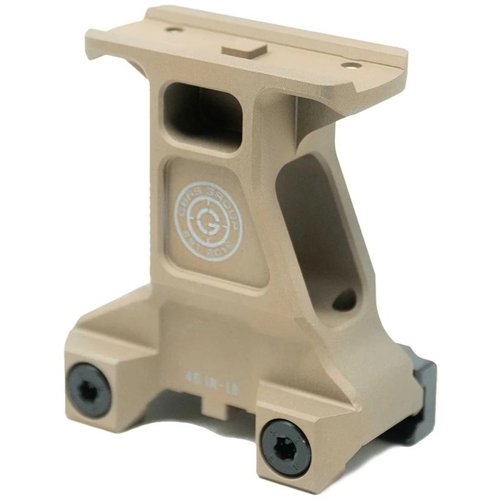 The GBRS Group Lerna Optic Mount elevates your Aimpoint® Micro T-2™ for faster target acquisition and improved posture, enhancing situational awareness.