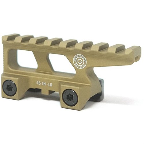 The Lerna Optic Mount Kit elevates your EOTECH® EXPS for faster target acquisition, improved posture, and enhanced situational awareness in any gear.