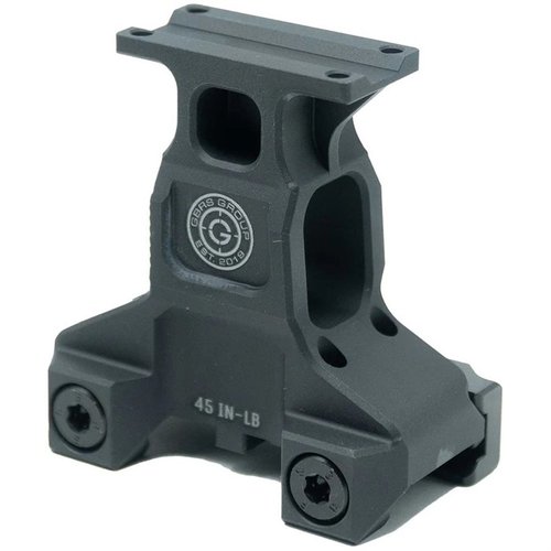 The LERNA Optic Mount for Trijicon MRO® offers a 2.91" optic centerline for enhanced target ID, improved posture, and increased situational awareness.