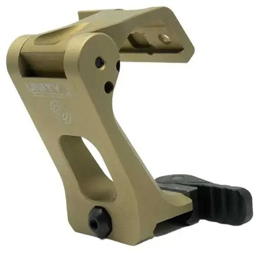 The GBRS Group 2.91 FTC Omni Magnifier Mount offers Flip-to-Center technology, stowing the magnifier below the sight plane for unobstructed views when not in use.