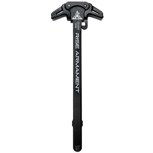 The RISE Armament Ambidextrous Charging Handle for AR-308 offers fast, reliable charging for both left- and right-handed shooters, made from durable 7075 aluminum.