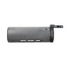 The U-RAC XL Suppressor Shield offers superior heat reduction, protects users from burns, and is lightweight, compatible with AR-15/AR-10 Picatinny rails.