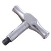 The SEEKONK Precision Tools 3/8" T-Handle Torque Wrench is chrome-plated, precisely calibrated for 55 in/lb torque, ensuring secure fastening for firearm components.