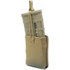 The GBRS Group Single Rifle 5.56 NATO Magazine Pouch offers MOLLE/BELT compatibility, bungee retention, and smooth re-holstering for standard AR-15 magazines.