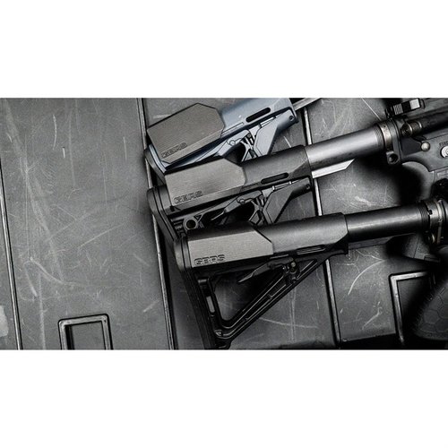 The GBRS Group X Spectre CR-1 Valkyrie Cheek Riser offers adjustable heights, carbon fiber-infused nylon, and easy removal for enhanced shooting comfort and performance.