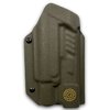 The GBRS Group X PRIORITY 1 OWB Holster features adjustable retention, open muzzle for threaded barrels, and is optics cut ready for Glock 9mm/.40 with X300U.