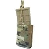 The GBRS Group Single Rifle Magazine Pouch offers MOLLE compatibility, bungee retention, and a durable design for smooth magazine access and secure storage.