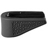 Enhance your Glock 43 with Hogue's OverMolded Grip Extension Pad, offering a secure grip, easy installation, and protection during quick reloads.
