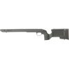 The KRG Echo Chassis for Tikka T3/T3X offers lightweight design, superior ergonomics, compatibility with short/long action cartridges, and no bedding required.