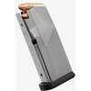The MAGPUL AMAG SG9 17-round 9mm magazine for SIG P365 features a corrosion-resistant stainless-steel body, high-visibility follower, and easy maintenance.