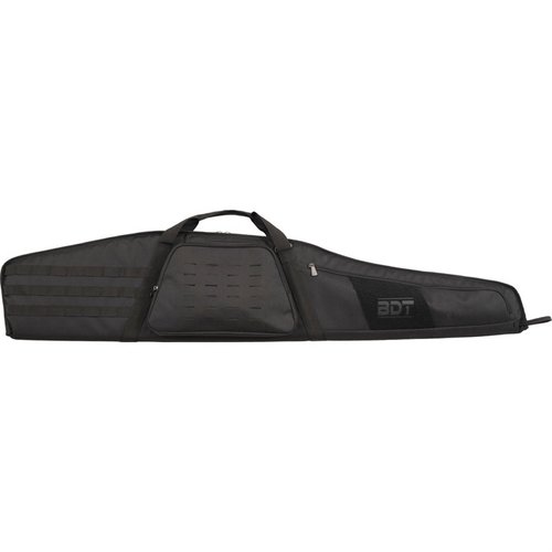 The Bulldog Cases 52" Deluxe Suppressor Rifle Case features heavy-duty nylon, a heat-resistant suppressor pouch, and ample storage for long guns and accessories.