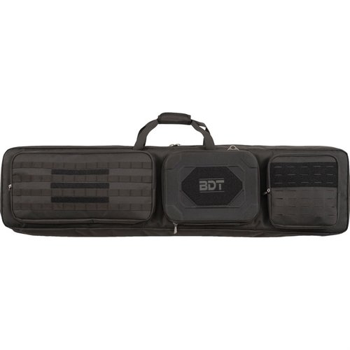 The Bulldog Cases 38" Double Suppressor Tactical Rifle Case offers lightweight, padded protection, heat-resistant storage, and ample space for compact rifles and accessories.