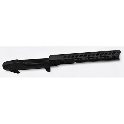 Enhance your Ruger 10/22® with the RPG Chassis System featuring a rigid one-piece block, 13" HR1 handguard, M-LOK slots, and AR-style ergonomics for superior control.