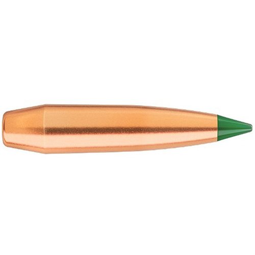 Sierra Tipped GameKing 6.5mm bullets offer enhanced expansion and deep penetration, ideal for hunting a range of game from whitetail to elk with a 1-8" twist.