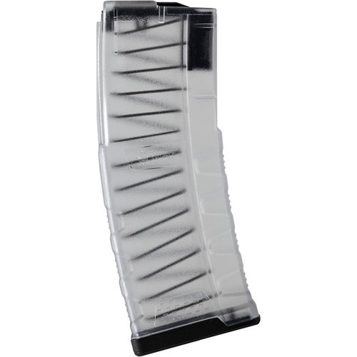 The MFT EXD 5.56X45 NATO Magazine offers quick ammo checks, military-grade durability, and resistance to harsh conditions, ensuring reliability in any environment.