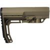 The BATTLELINK Minimalist Stock for AR-15 is ultra-light at 5.8oz, features a non-slip buttpad, multiple sling slots, and enhanced cheek weld for optimal performance.