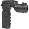 The MISSION FIRST TACTICAL REACT TORCH combines a textured vertical grip with an illumination mount, enhancing muzzle control and accuracy while preventing unintentional activation.